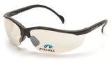 Pyramex V2 Readers Safety Eyewear, Indoor/Outdoor Mirror +2.0 Lens With Black Frame