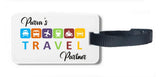 PurvaS Travel Partner Name Luggage Tag Customised Personalized Tour Travel Tag 02