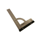 Milescraft 8404 Framing Square 300 Imperial Framing Square - 12x 8Steel Carpenter Square for Woodworking with Removeable