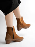 Shoetopia Stylish Tan Boots For Women & Girls /Uk6,Tan,6,B0CH55ZDK6