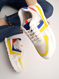 Shoetopia Smart Casual White Sneakers For Women & Girls-Eu40,White,7,B0CK5J8GDH