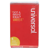 UNIVERSAL OFFICE PRODUCTS, Steno Book, Gregg Rule, 6 x 9, Green, 80 Sheets/Pad