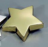 STAR PAPERWEIGHT, BP 4.25 W X 4.25 L