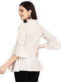 Leriya Fashion Women'S Rayon Sparkle Lining Tops Shimmer Glitter Loose Collor Long Butterfly Sleeve Party Tunic Dressy Tops (Lar