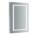 Fresca Spazio 24 Wide X 36 Tall Bathroom Medicine Cabinet W/Led Lighting & Defogger