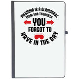 Udnag Ruled Notebook Diary Sleeping | Insomnia Is A Glamorous Term For Thoughts You Forgot To Have In The Day, [A5 80Pages 80G