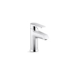 KOHLER K-37891-4-CP Hint Single-Handle Bathroom Sink Faucet, Single Lever Handle Bathroom Faucets, 1.2 GPM, Polished Chrome