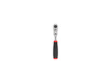 TEKTON 1/4 Inch Drive x 6 Inch Flex Head Quick-Release Comfort Grip Ratchet | SRH32006