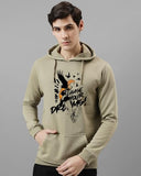 Adro Men'S Cotton Blend Neck Hooded Sweatshirt (H24-Dream-Be_Beige,BeigeApparel,S