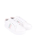 Shoetopia Girls Sneaker-Mario White - 7 Uk (Girls-Sneaker-Mario-White),White,4,B0CRP6JZM1