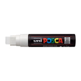 Uni-Ball Posca PC-17K 15.0 mm Extra Broad Tip Marker Pen | White Ink, Pack of 1