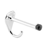 Sentry Supply 656-6626 Hook and Bumper, 3-1/8 In. Projection, Cast Zamak Construction, Chrome Finish (Single Pack)