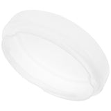 NUOBESTY Round Ceiling Lampshade Plastic Dome Light Cover for Kitchen and Balcony Flush Mount Light Fixture Easy Installation Re