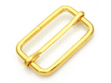 CRAFTMEMORE Triglide Slide Belt Keeper 5/8 3/4 1 Movable Bar Slider Strap Adjuster Rectangle Strap Keeper Purse Making (1 x 10 p