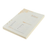Heavenglow A5 6Ring Binder/Planner Refill Paper For Filofax, 6 Hole, Lined Craft Paper
