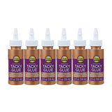 Aleenes Original 2 fl. oz. 6Pack, Americas Favorite Tacky Glue, 6 Pack, Ideal for Slime, Crafts and School Projects