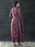 Libas Women'S Cotton Kurta Set (400703_Burgundy