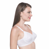 Trylo Sarita Bra Combo-44-White-C-Cup - Pack Of-2,WHITE,44,B0F1N88VS6