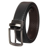 Sidewok Reversible Belts For Men Casual/Formal Black/Brown (SdwkBl05)