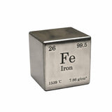 High-Purity Metal Cubes - Titanium, Iron, Magnesium, Zinc, Tungsten & Carbon | 10mm, 25.4mm, 38.1mm Sizes | Scientific & Collect