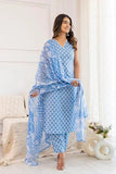 Fabnex Kurta Set For Women | Women Kurta | Women Kurta Sets Kurtis | Women Kurta Pant Set | Women Kurta Pant Set With Dupatta Women Kurti Set With Pant And Dupatta (K-90) (L)