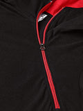 Eyebogler Regular Fit Men'S Cotton T-Shirt (M-T2-Blrd, Black-Red, Medium)