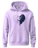 Adro Men'S Cotton Neck Hooded Sweatshirt (H24-Devi-Pu_Lavendar,LavendarApparel,L