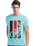 Adro Men'S Bike Rider Printed Cotton T-Shirt (Rn22-2-Bik-Mi_Mint_M)
