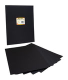 Hygloss Black Paper, 2-Sided 25 Sheets, 8.5x11, 8.5-x-11-Inch