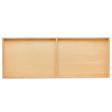 Narrow Wood Canvas 12 x 36 x 1-1/2-inch, Pack of 2 Wood Sign Blanks with Frame for Panoramic Style Photo Display, by Woodpeckers