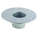 Rv Trailer Ap Products Pedestal Base Round Flush Mount Table Leg Base Aluminum (1) -Like New