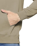 Adro Never Give Up Design Printed Hoodies/Sweatshirts For Men & Women (H20-M-Ngu-Ch_Beige_S)