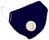 Dennison MenS Cotton Headband (Dnmkf010_Navy Blue_Free Size)