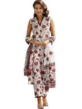 SHIENZY Dupatta set || Kurta set || Kurta pant set || Ethnic set || Sleeveless kurta set for women