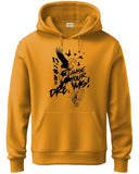 Adro Men'S Cotton Blend Neck Hooded Sweatshirt (H24-Dream-Mu_Mustard