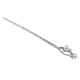 Enakshi Womens Pearls Flower Hair Stick Antique Silver Chopstick Orchid Shape|Clothing, Shoes & Accessories | Womens Accessories
