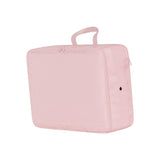 Trendivibe Compression Packing Cube Packing Organizer Smooth Two Way Zipper Collapsible Pink 40X30X18Cm
