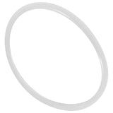 GGFOXLEW Silicone Pressure Cooker Gasket, Anti Leakage Pressure Cooker Replacement Sealing Gasket, Clear Silicone O Ring Replace