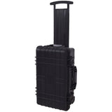 vidaXL HeavyDuty WheelEquipped Tool/Equipment Case with Foam Inserts Scratch Polypropylene Case with Lockable Option Perf