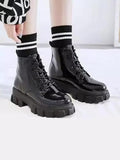 Shoetopia Girls Bt-Liver Black Ankle Boot - 4 Uk (Girls-Bt-Liver-Black),Black,4,B0CQPHPC77