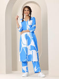 Libas Women'S Viscose Rayon Kurta Sets (99296_Blue_Xl)