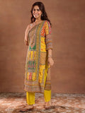 Libas Women'S Pure Organza Kurta Set (49333 Mutli L