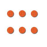 Woopme Sewing Buttons | Decorative Fabric Round Craft Buttons For Diy Sewing Scrapbooking Quilting Clothing Accessories | Pack O