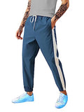 Lookmark Men'S Combo Slim Fit Solid Lycra Blend Full Elastic Sport Wear Running Gym Stretchable Jogger Track Pant In Rama & Navy Color,Rama-Navy12Apparel,L