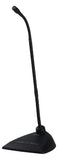 Shure Microflex MX418D/S Supercardioid Condenser Microphone, 18 Gooseneck, Includes Desktop Base with 10 Cable, Logic Functions