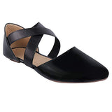 Shoetopia Women'S Flat Ballet Flats Black,Black,4,B0BSCC4C27