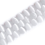 GEM-Inside 10mm Round White Cat Eye Beads for Jewelry Making Loose Beads Strand 14 Inch