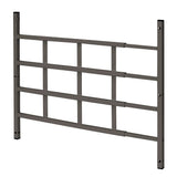 Prime-Line S 4766 Carbon Steel Fixed 4-Bar Window Grill for Home Security and Child Safety, 23-1/2 In. to 38 In., Bronze (1 Set)