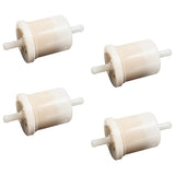 Set of 4 Genuine OEM Kubota 12581-43012 Fuel Filters