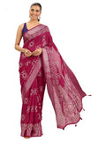 Libas Women10 Georgette Sarees (16253_Pink)